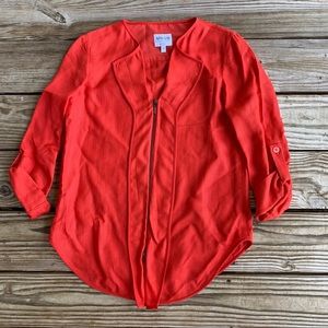 Armani Collezioni Lightweight Zip-up Jacket